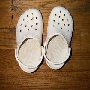 White CROCS